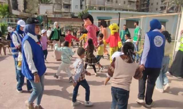 احتفالًا بيوم الطفل.. فريق« شباب متطوعين مصر» يُنظمون احتفالية بمشاركة 200طفل بالإسكندرية