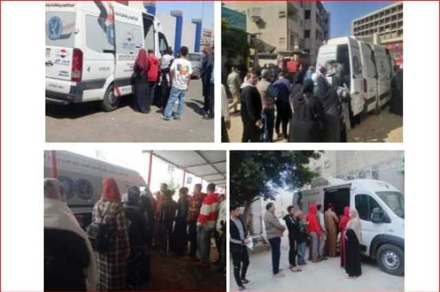 الأحوال المدنية يوفد قوافل بـ 10 محافظات ويستخرج 6 آلاف بطاقة رقم قومي