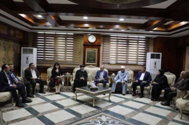 «رسالة سلام من المنيا»: المحافظ وبيت العائلة يؤكدان على نبذ التعصب وتعزيز المواطنة