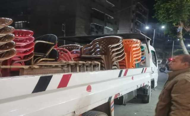 في حملة ليلية.. رفع 360حالة إشغال طريق مخالف بشوارع دمنهور في البحيرة