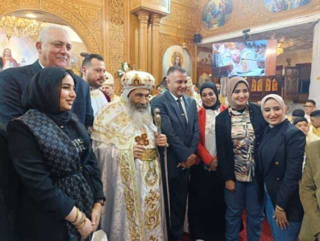 قداسات عيد القيامة المجيد تملأ كنائس بورسعيد بأجواء من الفرح وسط استنفار أمني مشدد