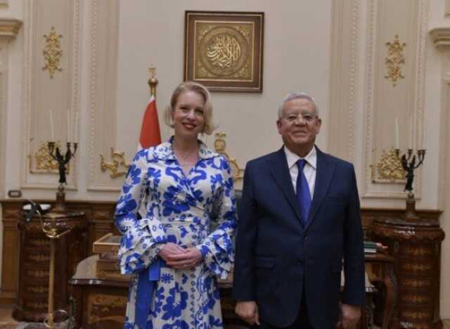 رئيس النواب يستقبل رئيسة الجمعية الوطنية السلوفينية |صور