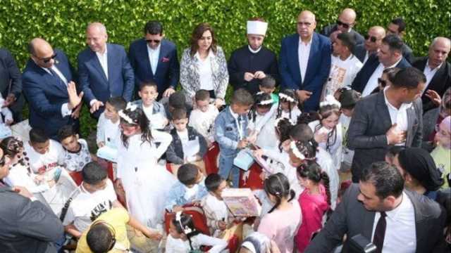 وزراء الأوقاف والعمل والرياضة ومحافظ القاهرة يشهدون احتفالًا بيوم اليتيم في حديقة الأزهر