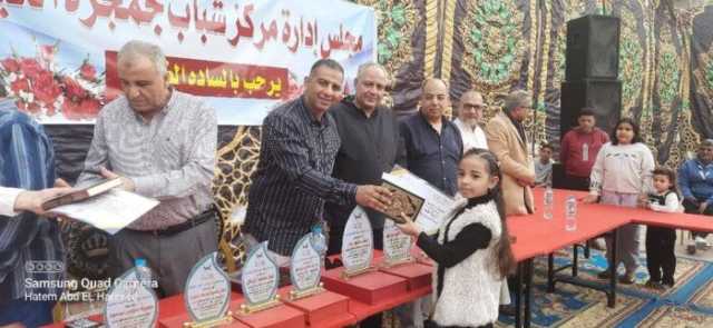 تكريم 1200من حفظة القرآن الكريم في احتفالية بمركز شباب الرملة بالقليوبية