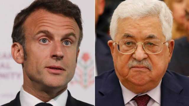 الرئيس الفرنسي يدعو الرئيس الفلسطيني لـ «إبعاد» حركة حماس وإصلاح السلطة