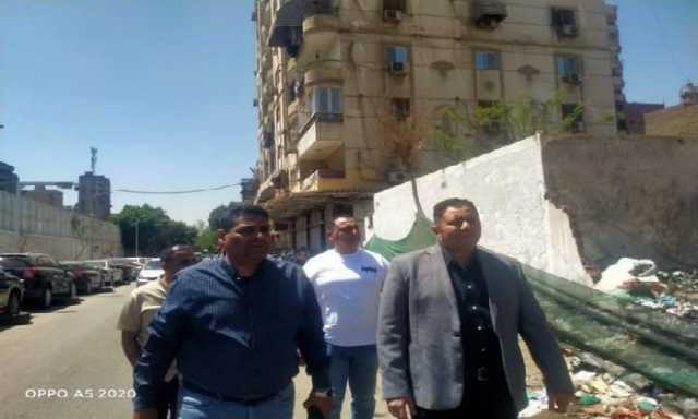نائب محافظ القاهرة يتفقد أعمال إستكمال توسعة وتطوير ميدان الحدائق بحدائق القبة