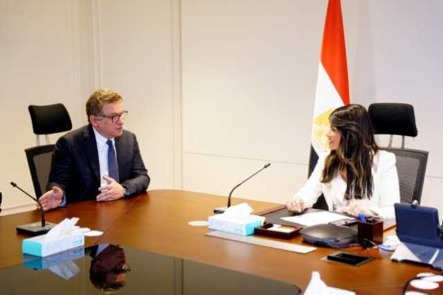 المشاط تلتقي المدير التنفيذي لمصر بالبنك الأفريقي للتنمية