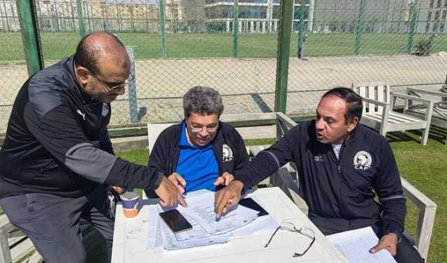إدارة المدربين باتحاد الكرة تجري اختبارات عملية لمدربي الرخصة «A4»