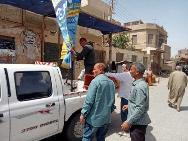 بني مزار في الصدارة: تحرير 128 مخالفة إشغال وإزالة عشرات التعديات