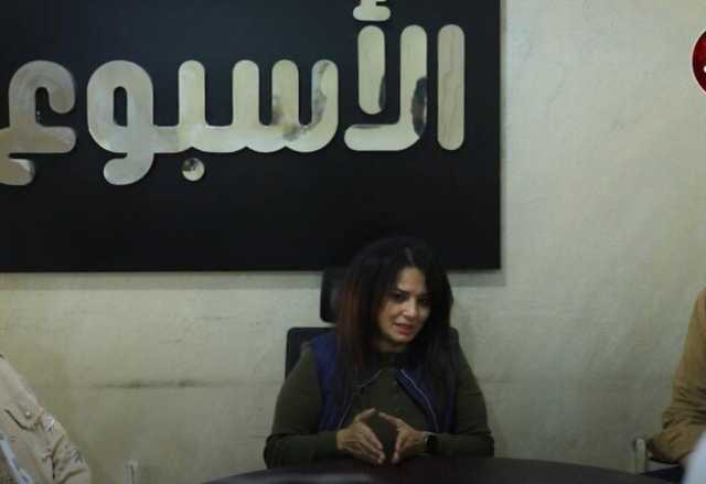 عبير المرسي في زيارة لـ «الأسبوع» لعرض برنامجها الانتخابي (صور)