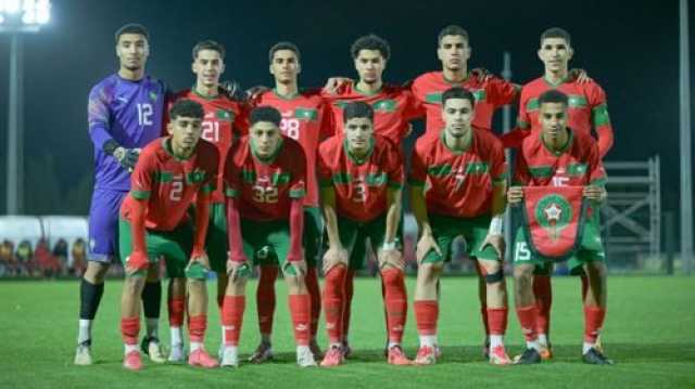 المنتخب المغربي يواجه جنوب إفريقيا بحثًا عن لقبه الثاني في أمم إفريقيا للشباب
