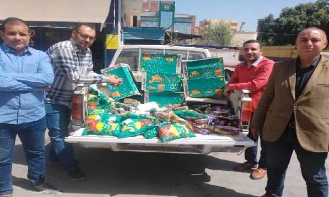 ضبط سيارة محملة بـ 2500 كيلو مخلفات جبنه مجهولة المصدر بالفيوم