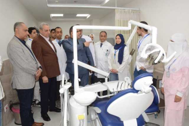 افتتاح عيادة متخصصة في مناظير الركبة والكتف بمستشفى طنطا العام