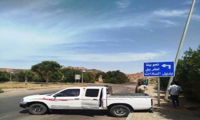 أسوان تتخلص من 800 طن مخلفات وتُطلق محورًا مروريًا جديدًا لتخفيف الزحام
