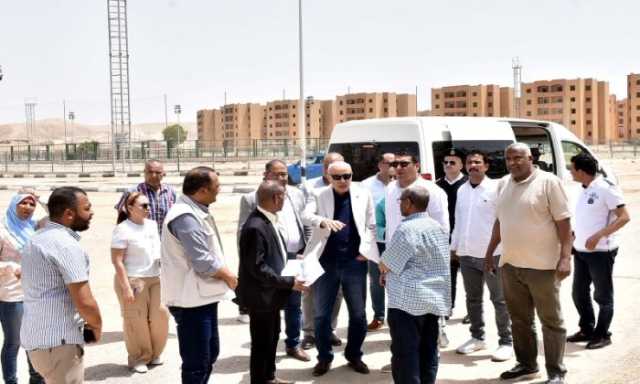 محافظ الأقصر يتفقد مشروعات تطوير البنية التحتية والخدمية بمدينة الطود