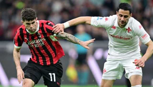 ميلان يفلت من الهزيمة أمام فيورنتينا في الدوري الإيطالي