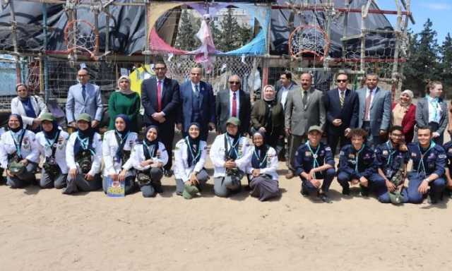 جامعة الإسكندرية تفتتح فعاليات المهرجان الكشفي الـ 44 والدورة الإرشادية الـ 16 بمشاركة واسعة من الطلاب