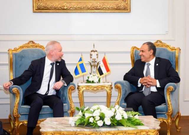 عبد العاطي يرحب بالدعم السويدي للجهود المصرية في مكافحة الهجرة غير الشرعية