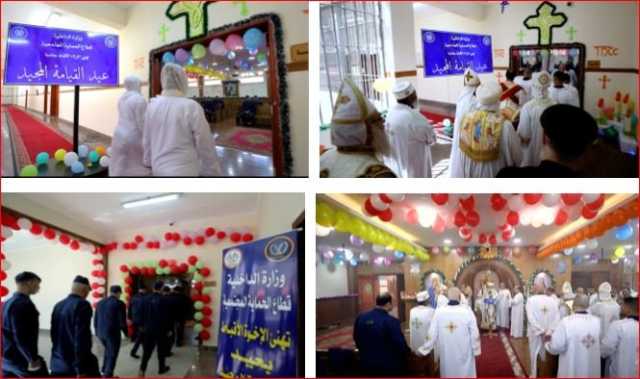 مراكز الإصلاح تستقبل رجال دين مسيحيين لمشاركة النزلاء الأقباط الاحتفال بعيد القيامة