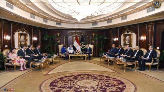 اللواء محمود توفيق يستقبل وزيرة الهجرة واللجوء بمملكة هولندا