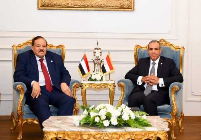 وزير الخارجية يستقبل نظيره السوداني على هامش المؤتمر الوزاري لعملية الخرطوم