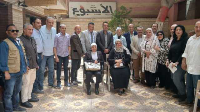 «الأسبوع» تستقبل المرشحين بانتخابات نقابة الصحفيين
