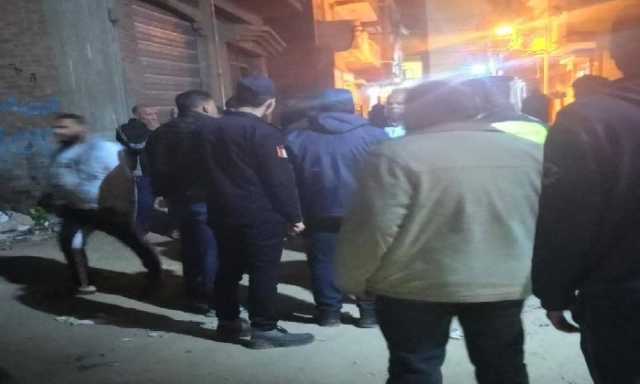 انهيار سقف طابق في برج سكني تحت الإنشاء بالمحلة.. وفرض كردون أمني بمحيط الحادث