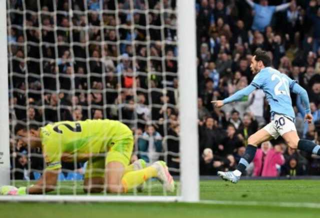 مانشستر سيتي وأستون فيلا «حبايب» في الشوط الأول بالدوري الإنجليزي «فيديو»