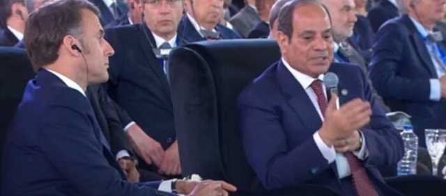 «الرئيس السيسي» لنظيره الفرنسي: من المهم خلق شراكة قوية يستفيد منها كافة الأطراف