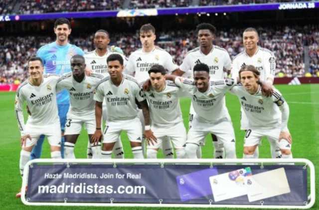مبابي يقود تشكيل ريال مدريد ضد آرسنال في دوري أبطال أوروبا