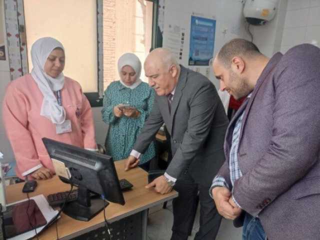 وكيل الصحة بالقليوبية يجري جولة مرورية على المنشآت الصحية بكفر شكر