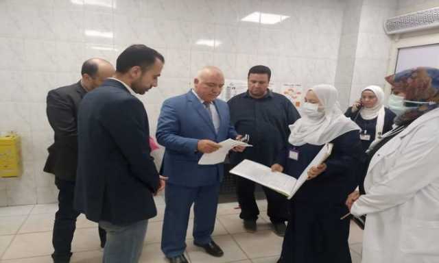 وكيل الصحة بالقليوبية يتفقد عددًا من المنشآت الصحية بالخانكة