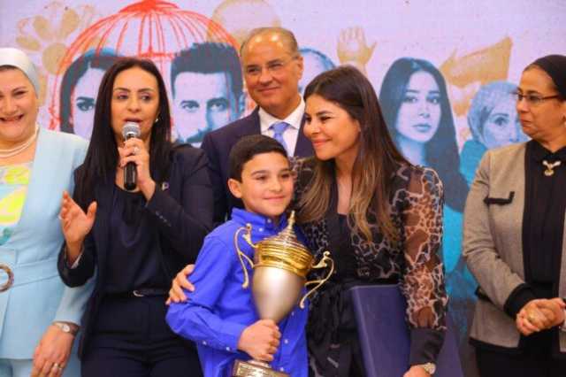 وزيرة التضامن الاجتماعي تكرم نجوم وصناع مسلسل «لام شمسية» بحضور رئيسة المجلس القومي للطفولة