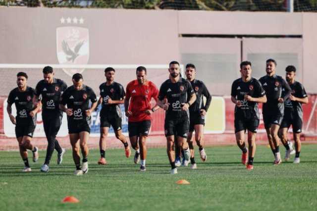 الأهلي يستأنف تدريباته استعدادًا لمواجهة الإياب أمام الهلال السوداني