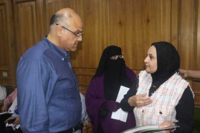استجابة فورية من محافظ القليوبية لنداء استغاثة سيدة وتوفير دعم لمشروعها الصغير
