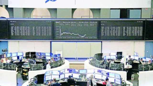 تراجع حاد بأسواق الأسهم الأوروبية بعد رسوم الصين الجمركية على المنتجات الأمريكية