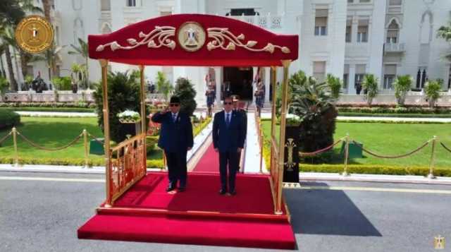 الرئيس السيسي ونظيره الإندونيسي يؤكدان دعم القضية الفلسطينية ورفض تهجير سكان غزة