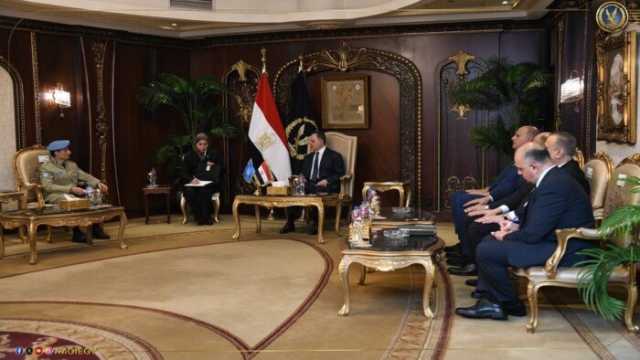 وزير الداخلية يستقبل المُستشار الشرطي لمنظمة الأمم المُتحدة