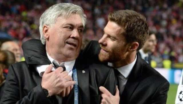 تشابي ألونسو يرد على أنباء اقترابه من خلافة أنشيلوتي في ريال مدريد