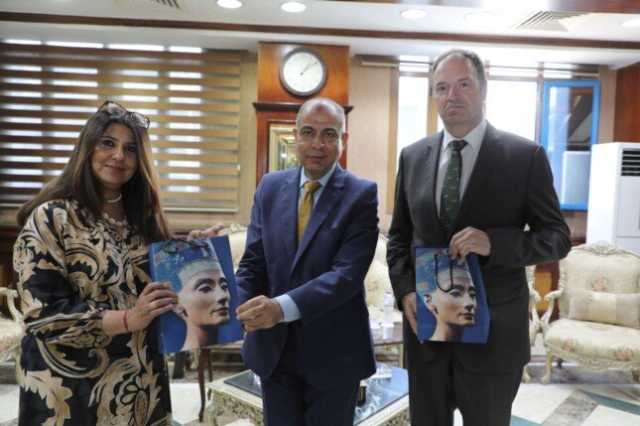 « من دير البرشا إلى تل العمارنة».. السفير البلجيكي: آثار المنيا « بكر» وتستحق اهتمامًا عالميًا