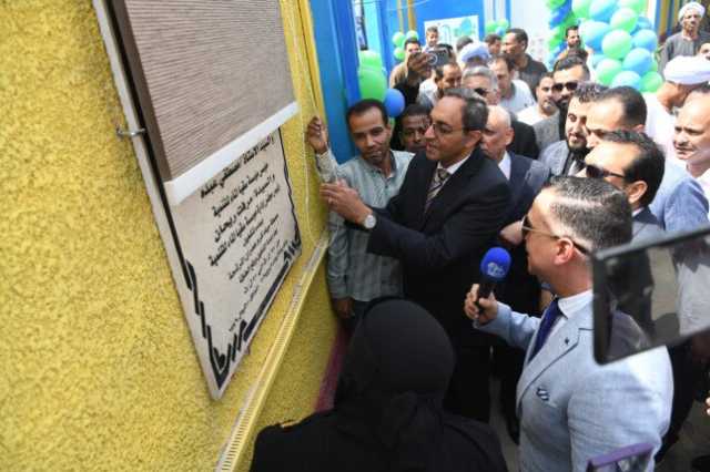 قنا تفتتح محطة مياه كرم عمران المطورة لخدمة 70 ألف نسمة