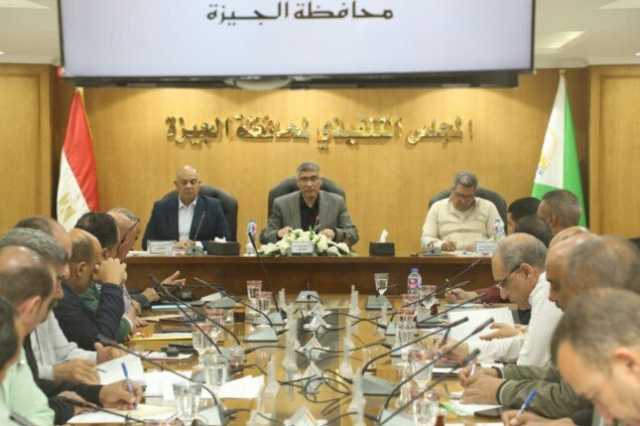 محافظ الجيزة يتابع مستجدات ملف تقنين واسترداد أراضي أملاك الدولة
