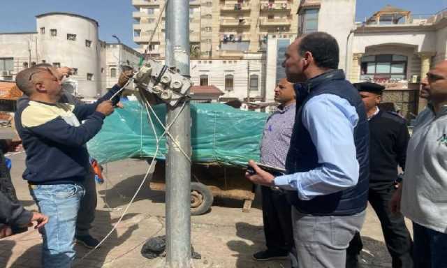 رفع 755حالة إشغال طريق مخالف بإيتاي البارود وحوش عيسي في البحيرة