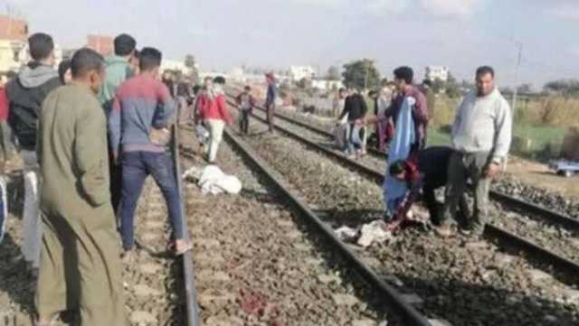قطار يدهس شخصًا أثناء عبوره من مكان غير مخصص للعبور بالفيوم