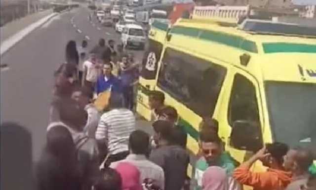 اخر مستجدات الحالة الصحية لطفلين ألقت بهم والدتهما من أعلي كوبري في الإسكندرية