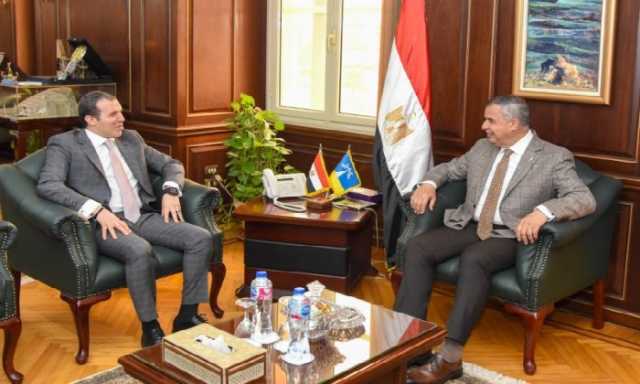 محافظ الإسكندرية يستقبل رئيس مجلس إدارة هيئة الإسعاف المصرية
