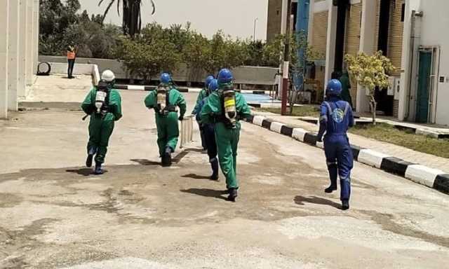 لرفع جاهزية فرق الطوارئ.. تنفيذ سيناريو محاكاة لمواجهة تسريب غاز الكلور بمحطة مياه 2 بدمنهور