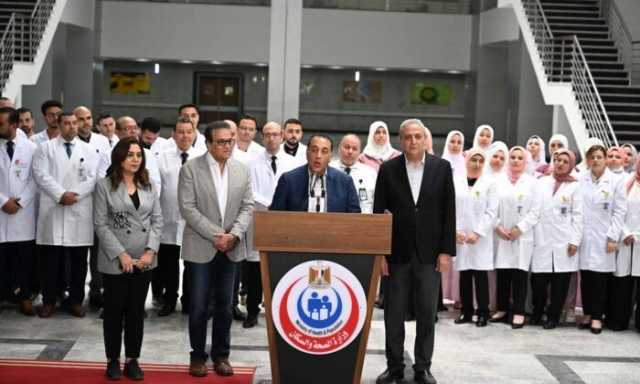 رئيس الوزراء: مستشفى طنطا يضاهي في مستواه أعلى مستشفيات في العالم