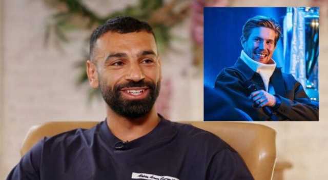 محمد صلاح يغازل دي بروين: «لدينا مكان لك في ليفربول»