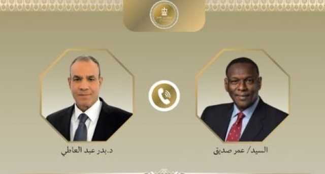 وزير الخارجية يهنئ نظيره السوداني بمناسبة توليه مهام منصبه الجديد